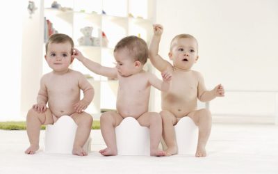 Potty Training Twins and Triplets: Five Tips